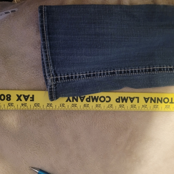 Rock Revival Women's Medium Blue Straight Leg Jeans - Picture 5 of 10